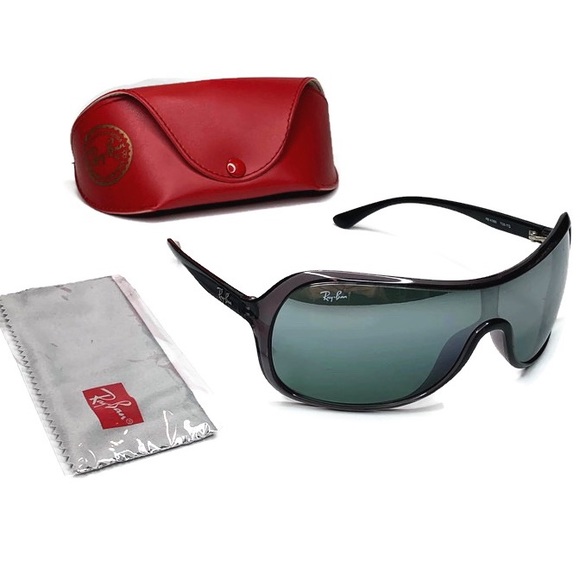 Ray-Ban 4086 705/7G Wings Sunglasses, Case & Cloth - Picture 3 of 8